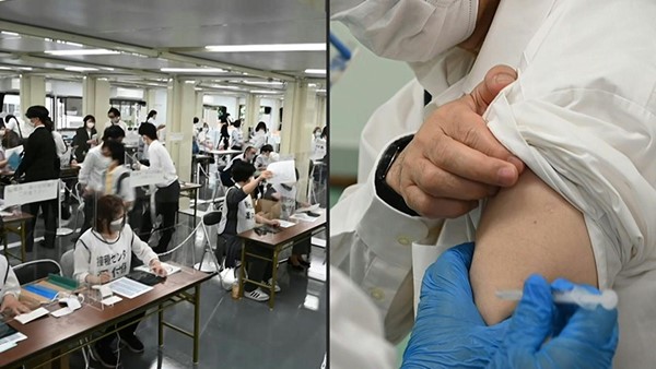 بالفيديو.. تدريبات على التطعيم في مركز ضخم للتلقيح ضد كوفيد في طوكيو استعدادا لافتتاحه