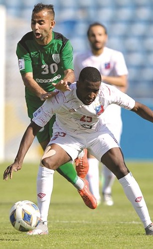 «الأبيض» يعبر محطة «الأمعري» بنجاح في كأس الاتحاد الآسيوي