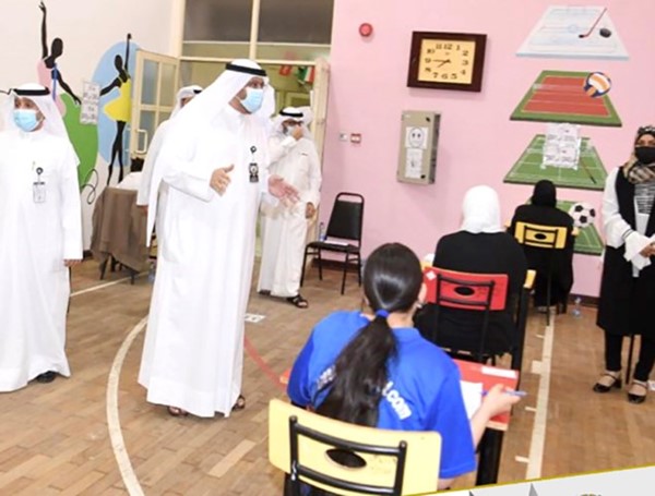 د.اليعقوب خلال الجولة التفقدية