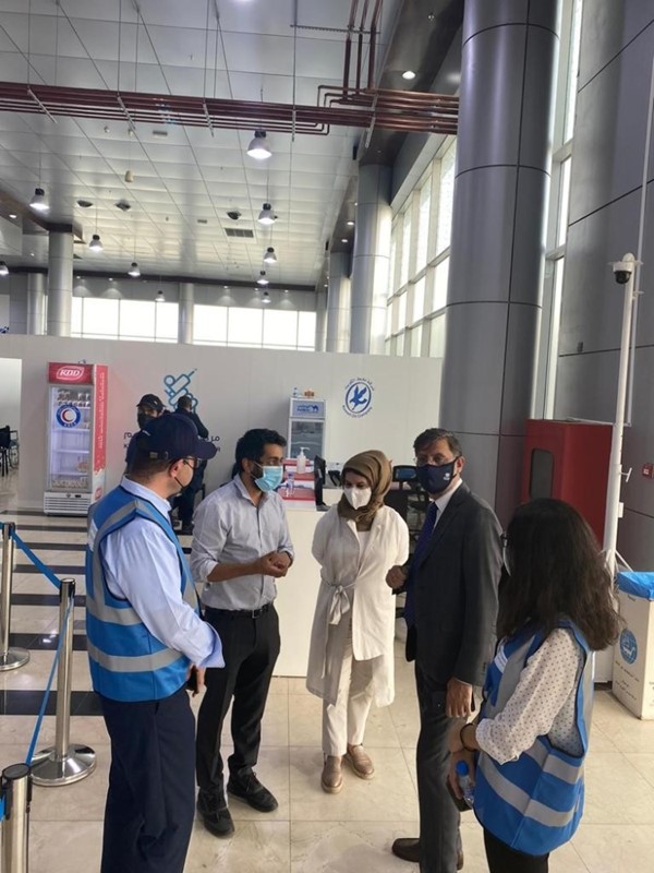 إشادة بالتنظيم الجيد لمراكز التطعيم
