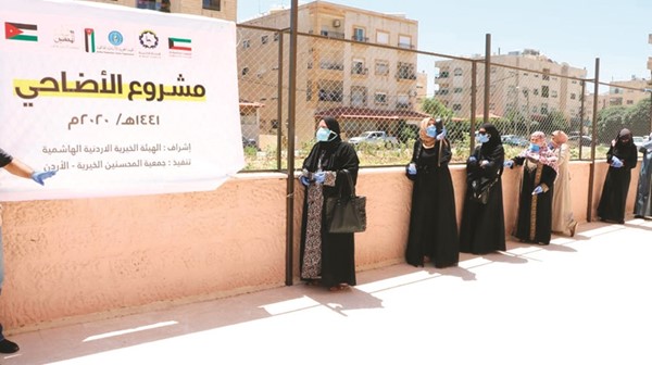 الأضاحي للأسر المتعففة داخل الكويت