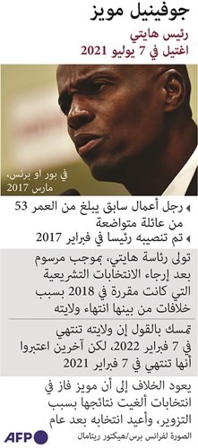 قتلة رئيس هاييتي انتحلوا صفة مسؤولين أميركيين ومخاوف على الاستقرار في البلاد