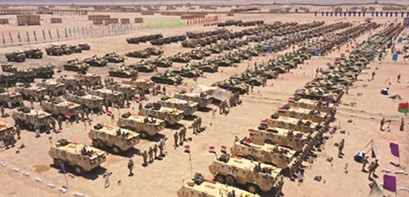 رئيس الأركان يطالب الجنود باليقظة والاستعداد الدائم لمواجهة جميع المخاطر والتهديدات