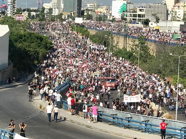 لبنانيون تقاطروا من جميع المناطق للمشاركة في الذكرى
