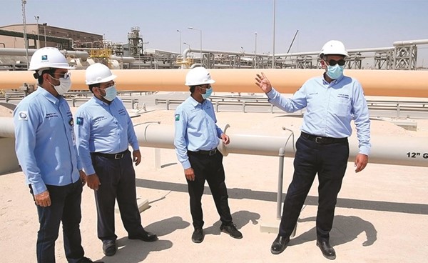 «نفط الخليج» تعلن تشغيل خط الأنابيب البري والبحري لنقل الغاز من الخفجي إلى الكويت