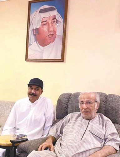 البناي مع سفير الأغنية الكويتية عبدالله الرويشد