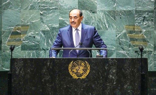  سمو الشيخ صباح الخالد يلقي كلمة الكويت في الأمم المتحدة
