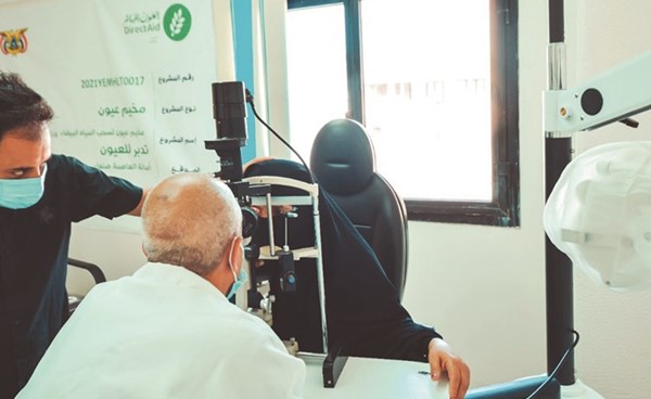 288 عملية جراحية في مخيم «تدبر للعيون» بأمانة العاصمة صنعاء بإشراف «العون المباشر»