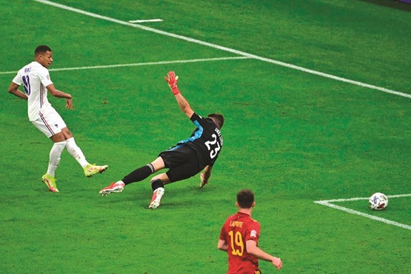 جدلية حول هدف الفوز الفرنسي بدوري الأمم.. وما مدى صحته؟