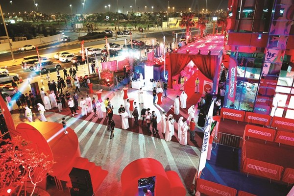 جانب من الحفل الكبير لشركة Ooredoo والذي امتد على مدار 3 أيام