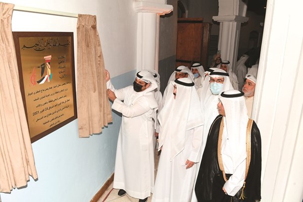 الوزير عبدالرحمن المطيري يفتتح بيت الموسيقى والمعرض الدائم رسميا	(محمد هاشم)