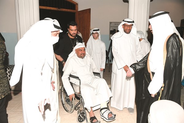 الأمين العام المساعد لقطاع الفنون د. بدر الدويش مرحبا برئيس النقابة د. نبيل الفيلكاوي