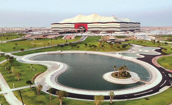 ستاد البيت يستضيف افتتاحية كأس	العرب 30 نوفمبر