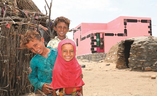 بيوت للفقراء في اليمن