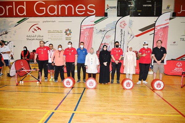 فريق رأس الخيمة الفائز بالمركز الثالث