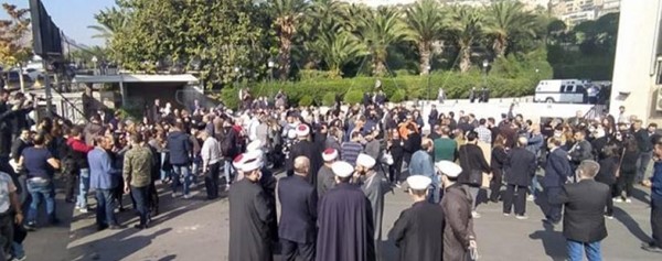 تشييع المطرب صباح فخري إلى مسقط رأسه بمدينة حلب
