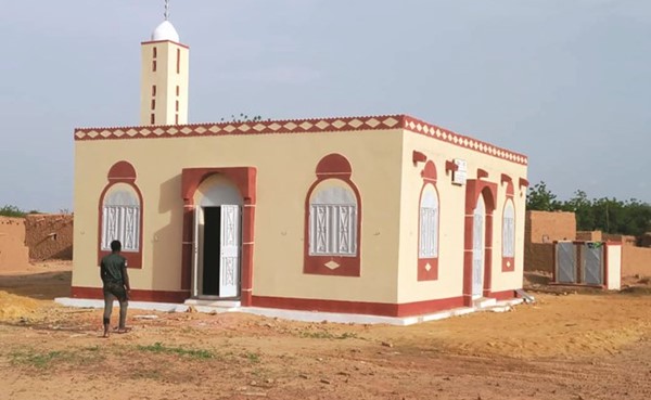 أحد المساجد التي شيدتها النجاة في جمهورية النيجر