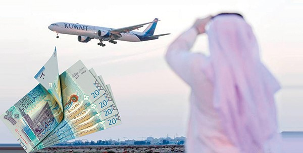 مليار دينار أنفقها المواطنون والمقيمون خارج الكويت خلال 9 أشهر