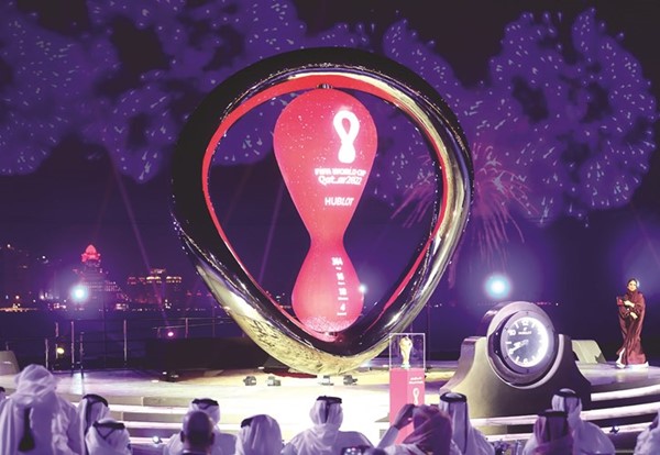 قطر تدشن ساعة العد التنازلي لمونديال 2022