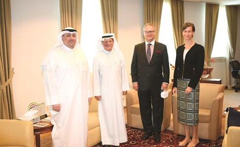 «الغرفة» استقبلت السفير النمساوي لدى الكويت