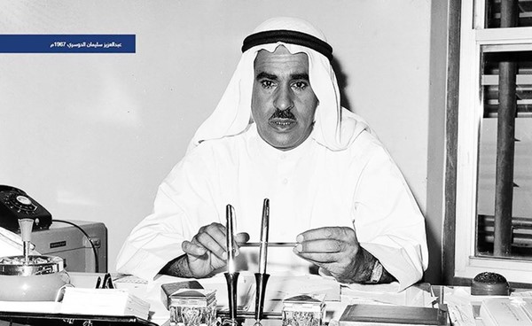 عبدالعزيز الدوسري - رحمه الله - عام 1967