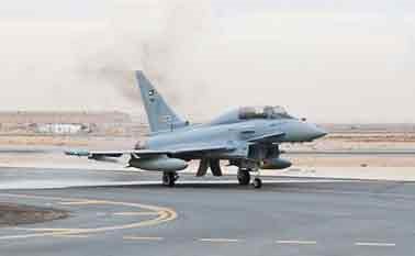 الدفعة الأولى من طائرات اليوروفايتر تايفون تصل إلى الكويت