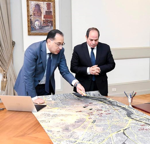 السيسي يوجّه بتوسيع نطاق تطوير المناطق غير المخططة لتوفير حياة كريمة وآمنة لسكانها