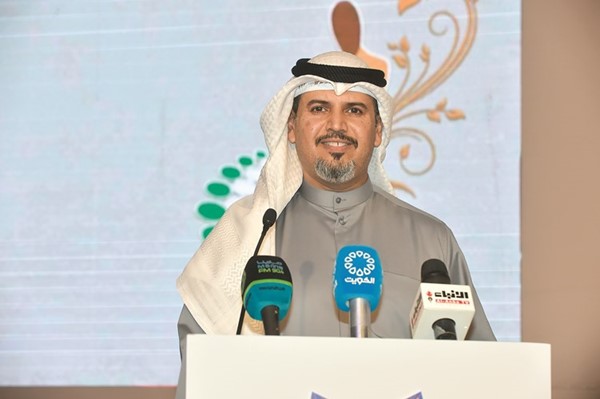 رائد البغلي يلقي كلمة إبراهيم البغلي