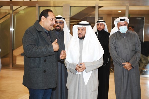 عمر الشرقاوي متحدثا إلى الزميل أسامة أبو السعود