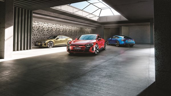 «e-tron GT» الكهربائية الجديدة من «أودي» تصل إلى الشرق الأوسط