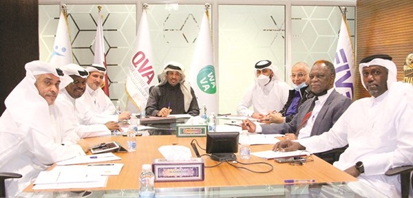 جانب من اجتماع اتحاد غرب آسيا للكرة الطائرة الشاطئية