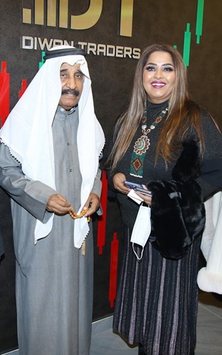 النجمة هيا الشعيبي مع الفنان القدير محمد جابر