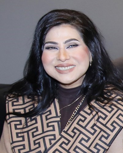 الفنانة باسمة حمادة