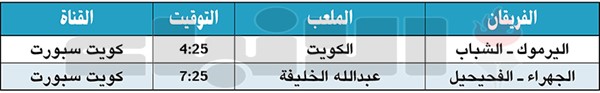 كأس ولي العهد تنطلق اليوم