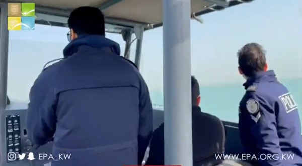 بالفيديو.. "البيئة" ترصد مخالفات صيد في جون الكويت