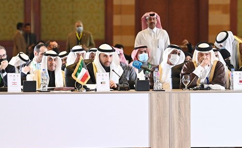 جانب من وقائع المؤتمر ٣٢ للاتحاد البرلماني العربي