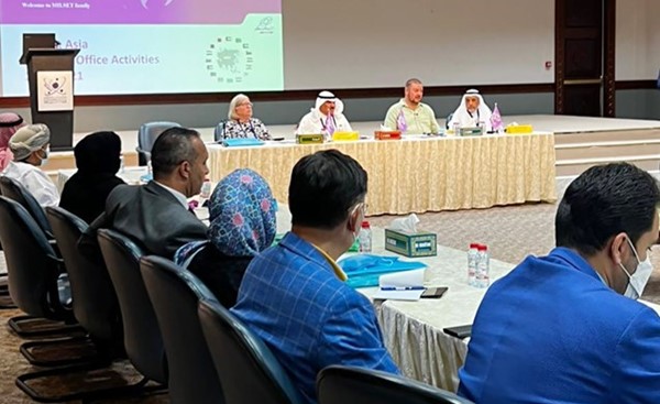 مشاركة الوفد الكويتي في المؤتمر العلمي الشبابي للملتقى الآسيوي السادس