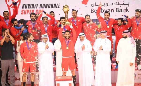 «يد» الكويت بطلاً لكأس السوبر