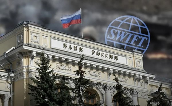 حرمان 7 بنوك روسية من التعامل بنظام «سويفت» المصرفي ​