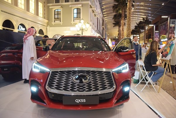 «إنفينيتي البابطين» تطلق «QX55» الجديدة كلياً