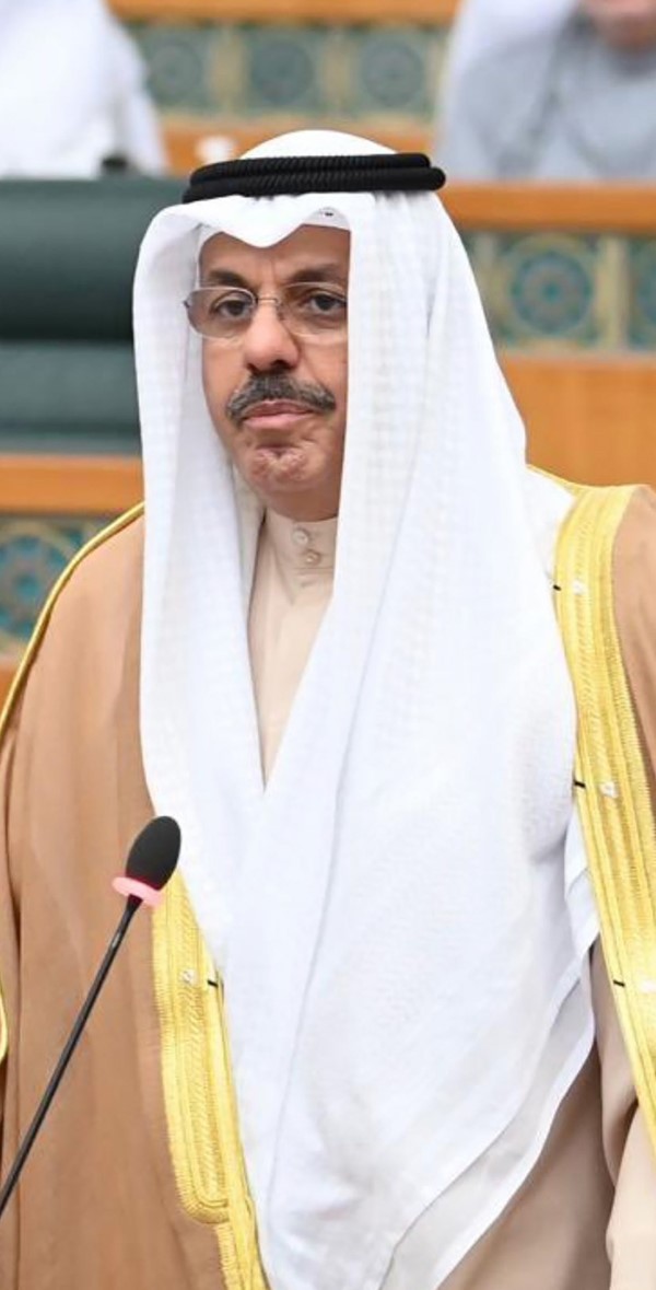   النائب الأول لرئيس الوزراء وزير الداخلية  الشيخ أحمد النواف يؤدي اليمين أمام مجلس الأمة