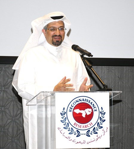 فهد الشطي متحدثا