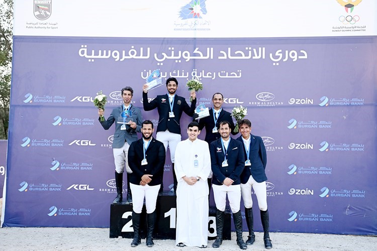 الحساوي والعوضي والخبيزي والفزيع والخرافي على منصة التتويج