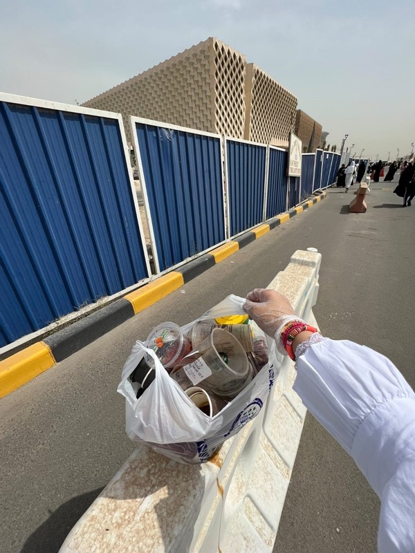 الطالبة سارة الشطي لـ"الأنباء": بادروا بالتغيير وحافظوا على نظافة جامعتكم وبلدكم
