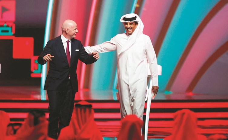 أمير قطر: الدوحة ستقدم نسخة استثنائية من كأس العالم
