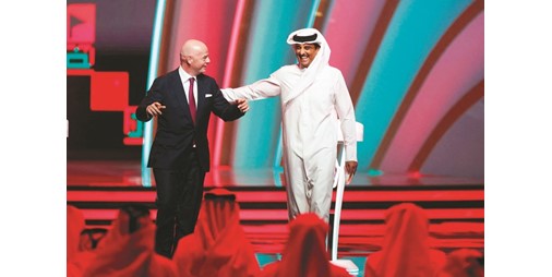 أمير قطر الدوحة ستقدم نسخة استثنائية من كأس العالم أمير قطر الدوحة ستقدم نسخة استثنائية من كأس العالم