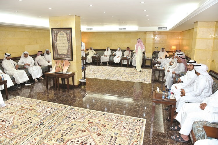 جانب آخر من الحضور في ديوان بوصليب