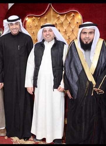 الزميل أحمد الفضلي ود.سعد الجدعان يباركان