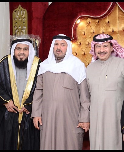 خالد الهاجري وفهد الهاجري يباركان