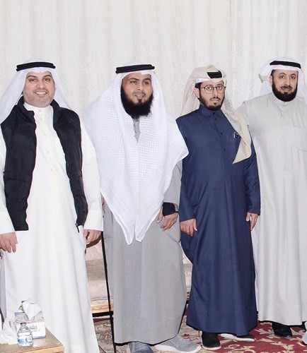 د.سعد الجدعان وعبدالعزيز الهاجري والدوسري وحسن الهاجري